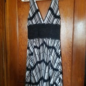 Black and White Dress